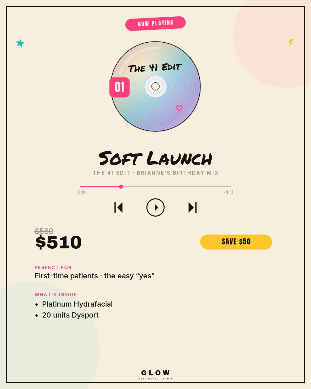 Soft Launch — Track 01 of The 41 Edit