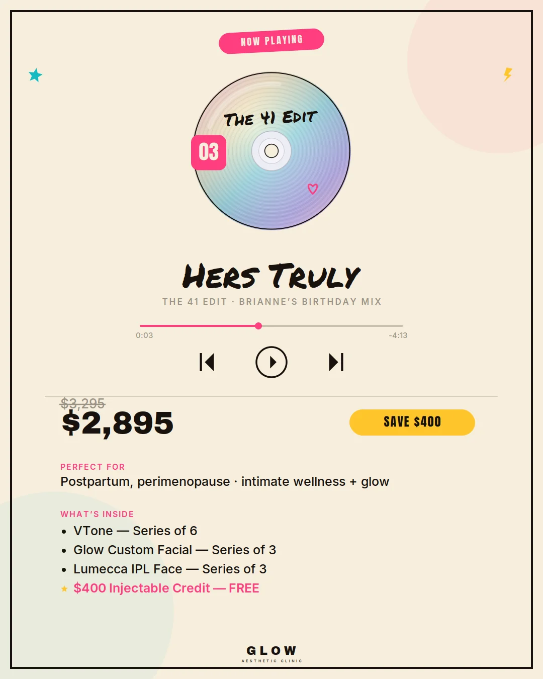 Hers Truly — Track 03 of The 41 Edit