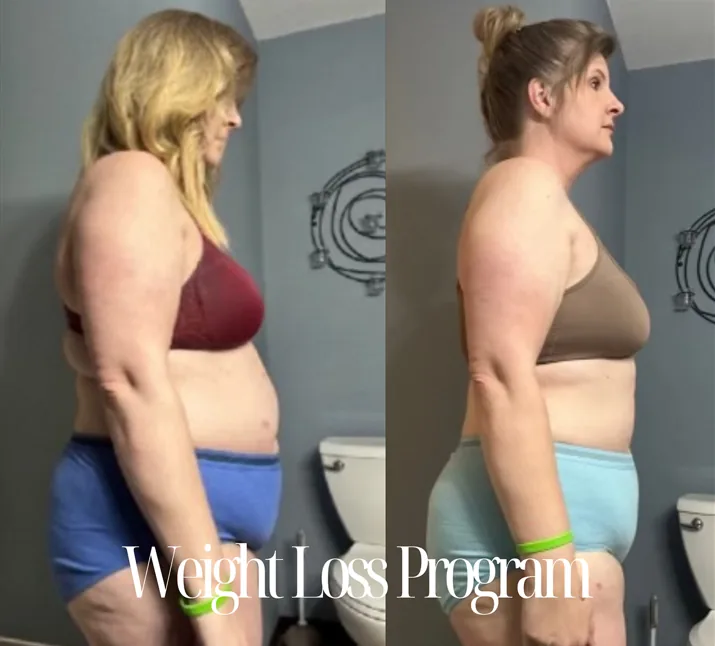 GLOW patient profile view weight loss transformation